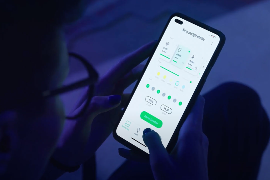 Verbundene mobile App