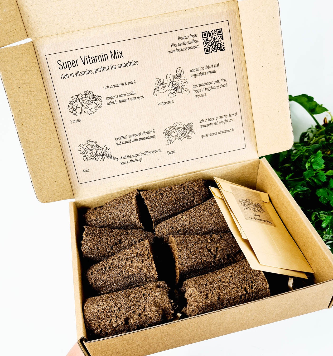 PlantPlugs │ Super vitamin mix 8-pack