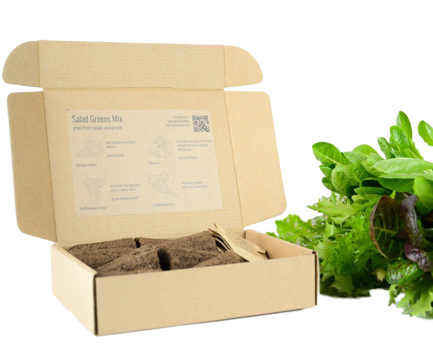 PlantPlugs | Salad Quartet 8-pack