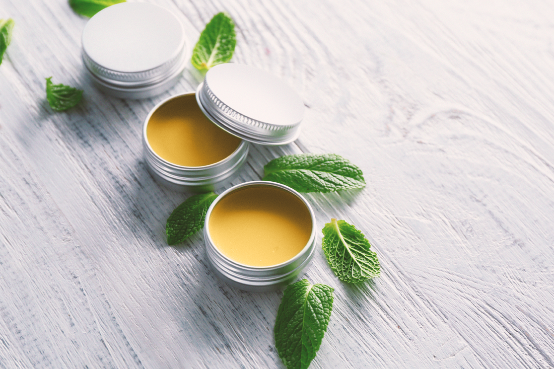 Homemade natural skin care: lemon balm
